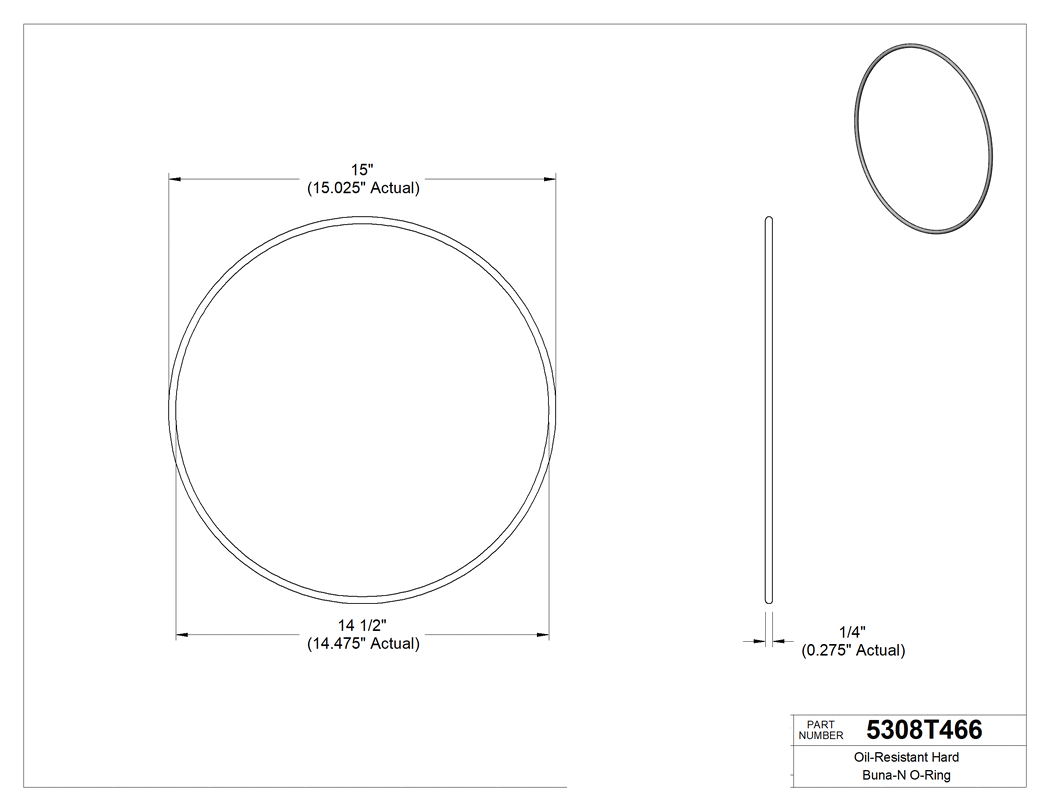 Technical drawing - 5308T466